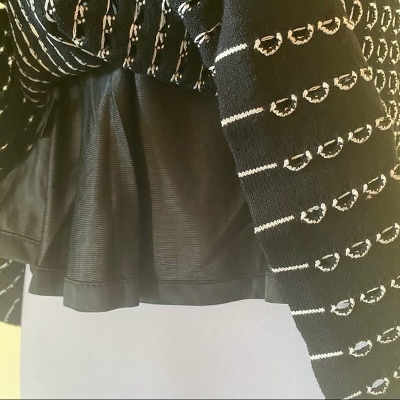 Ann Taylor Embroidered Sleeveless Peplum Sweater S - Picture 8 of 12